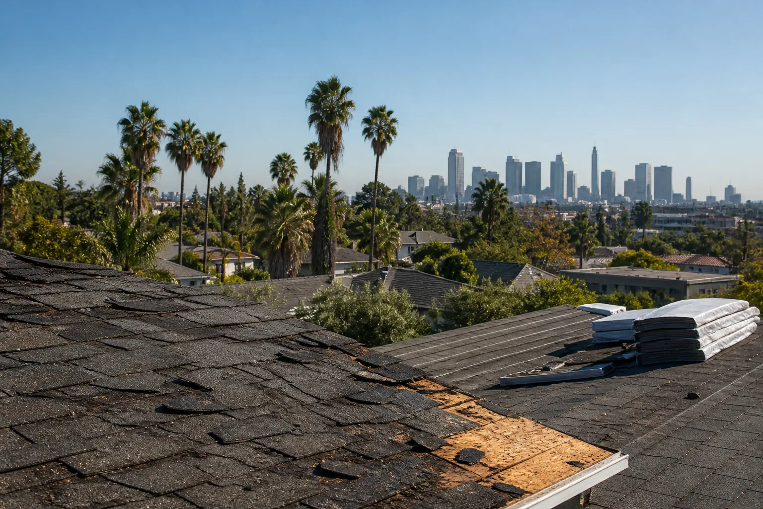 Roof Replacement: Repair or Replace? How Los Angeles Homeowners Decide