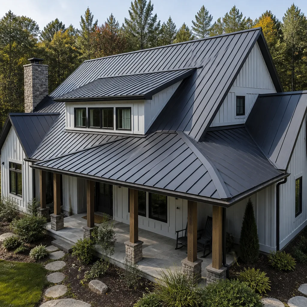 Metal roofing
