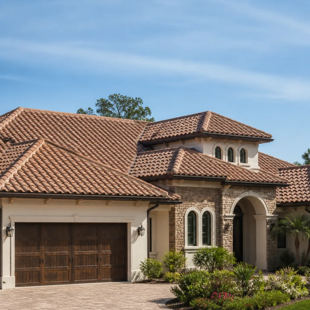 Tile roofing